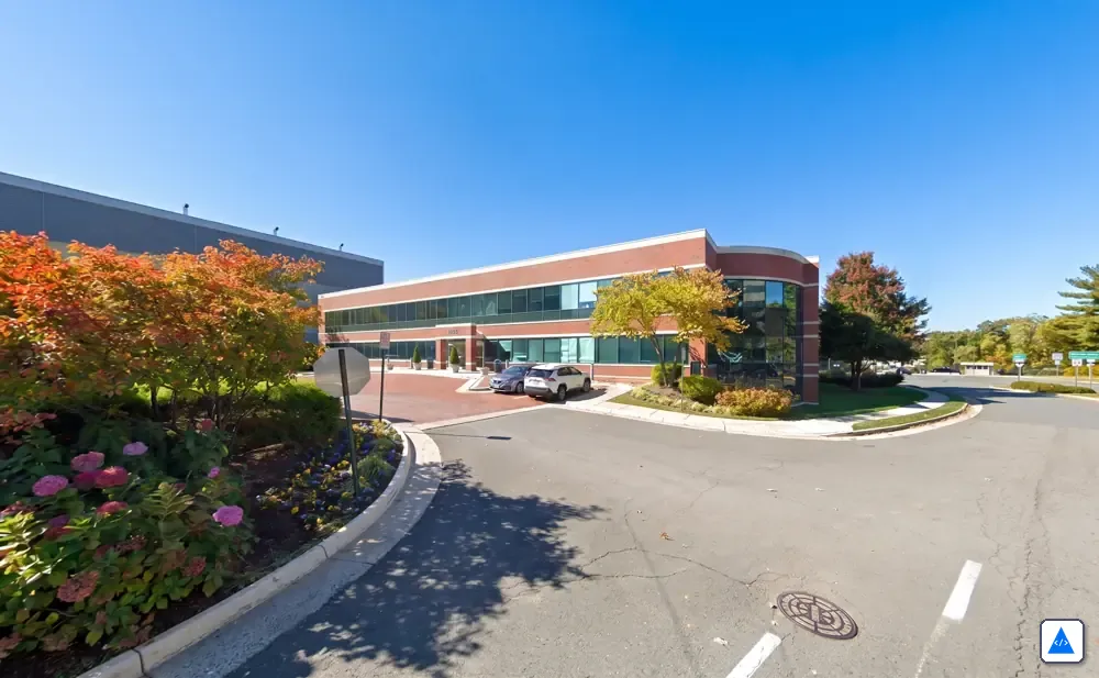 The office building at 12359 Sunrise Valley Drive, Reston
